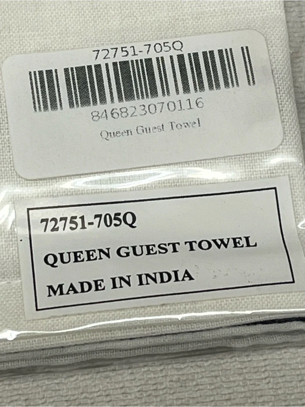 New - Mackenzie Childs KING / QUEEN / MRS / MR cotton/linen guest towel bundle